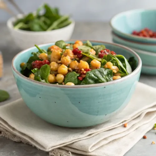 Espinacas con garbanzos