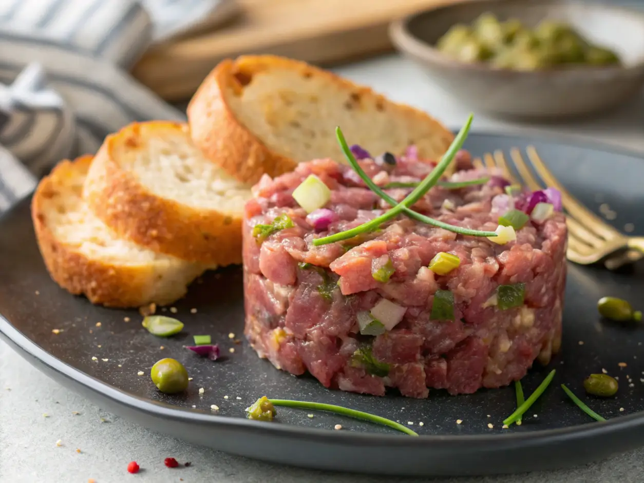 Tartar de fuet
